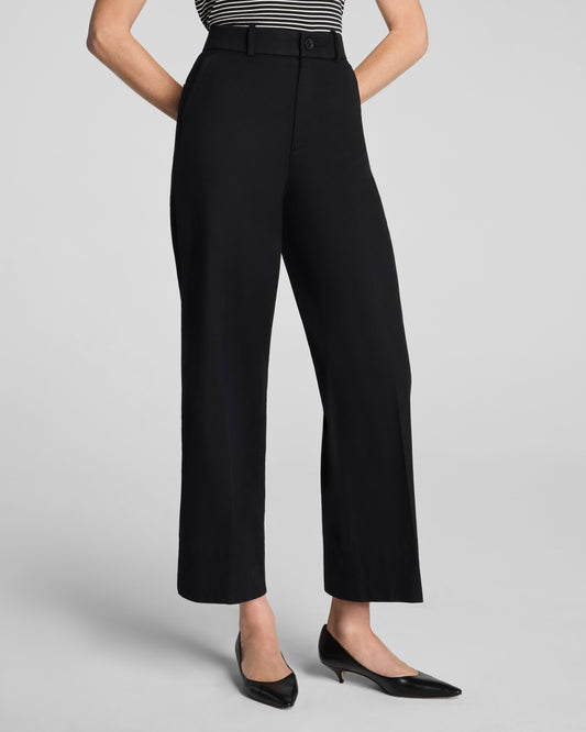 Cropped Wide Leg Pant