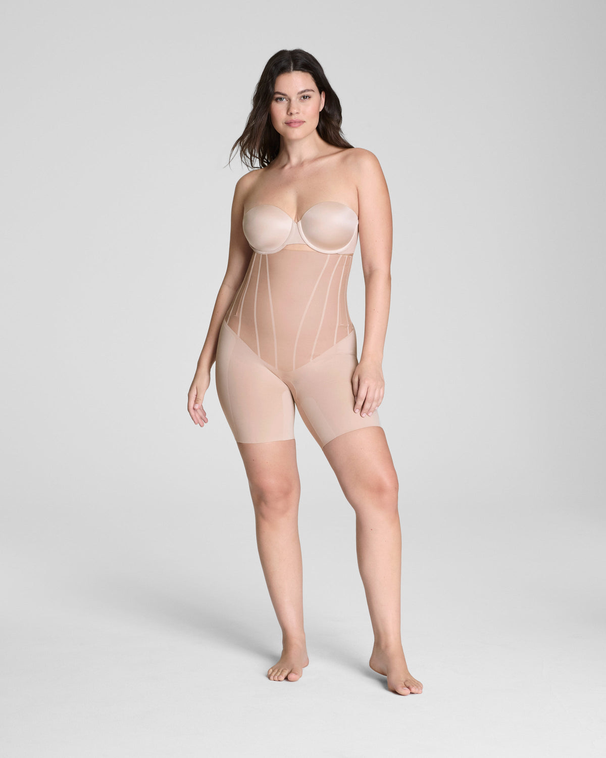 High-Waisted Mid-Thigh Short