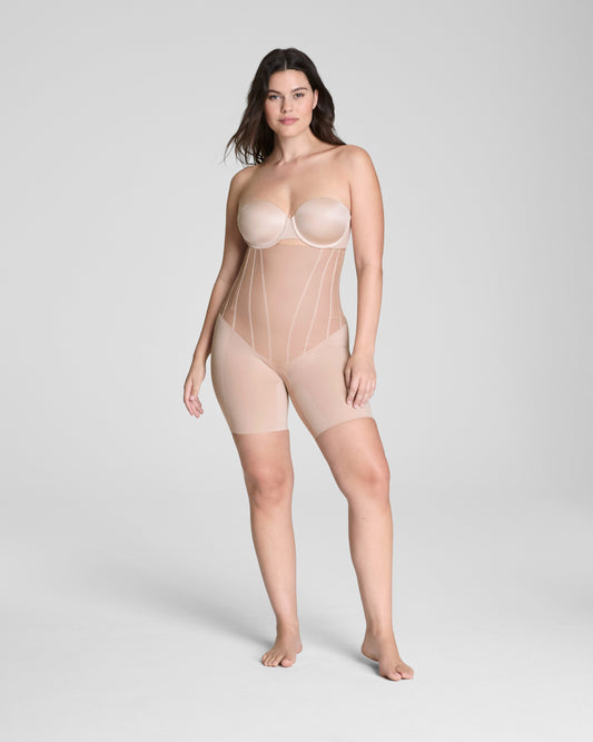 High-Waisted Mid-Thigh Short