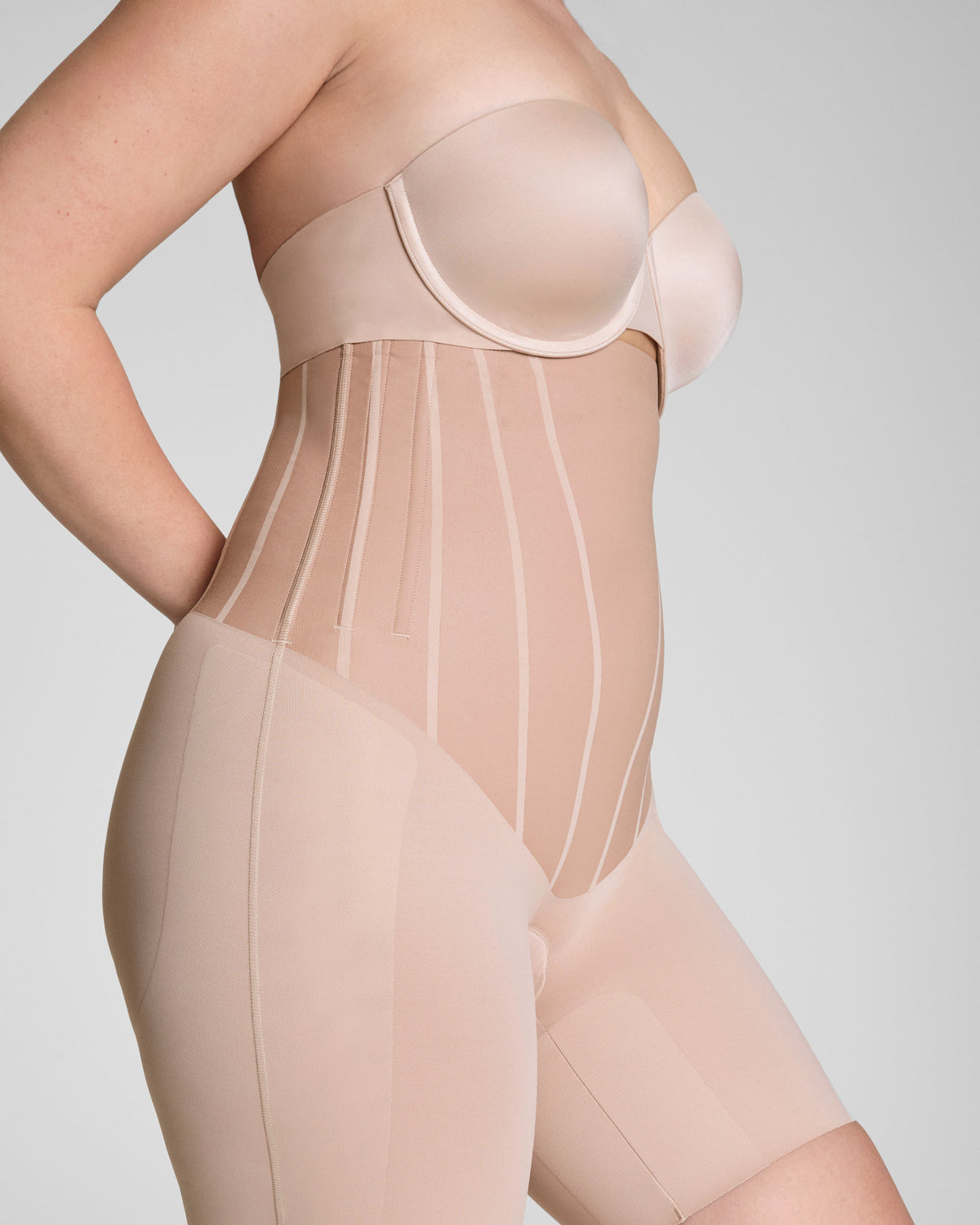 High-Waisted Mid-Thigh Short