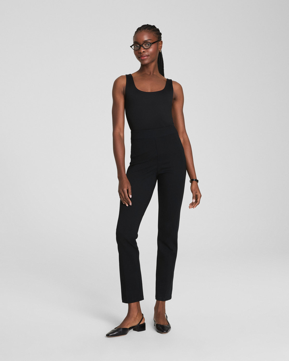 Ponte Slim Straight Pant