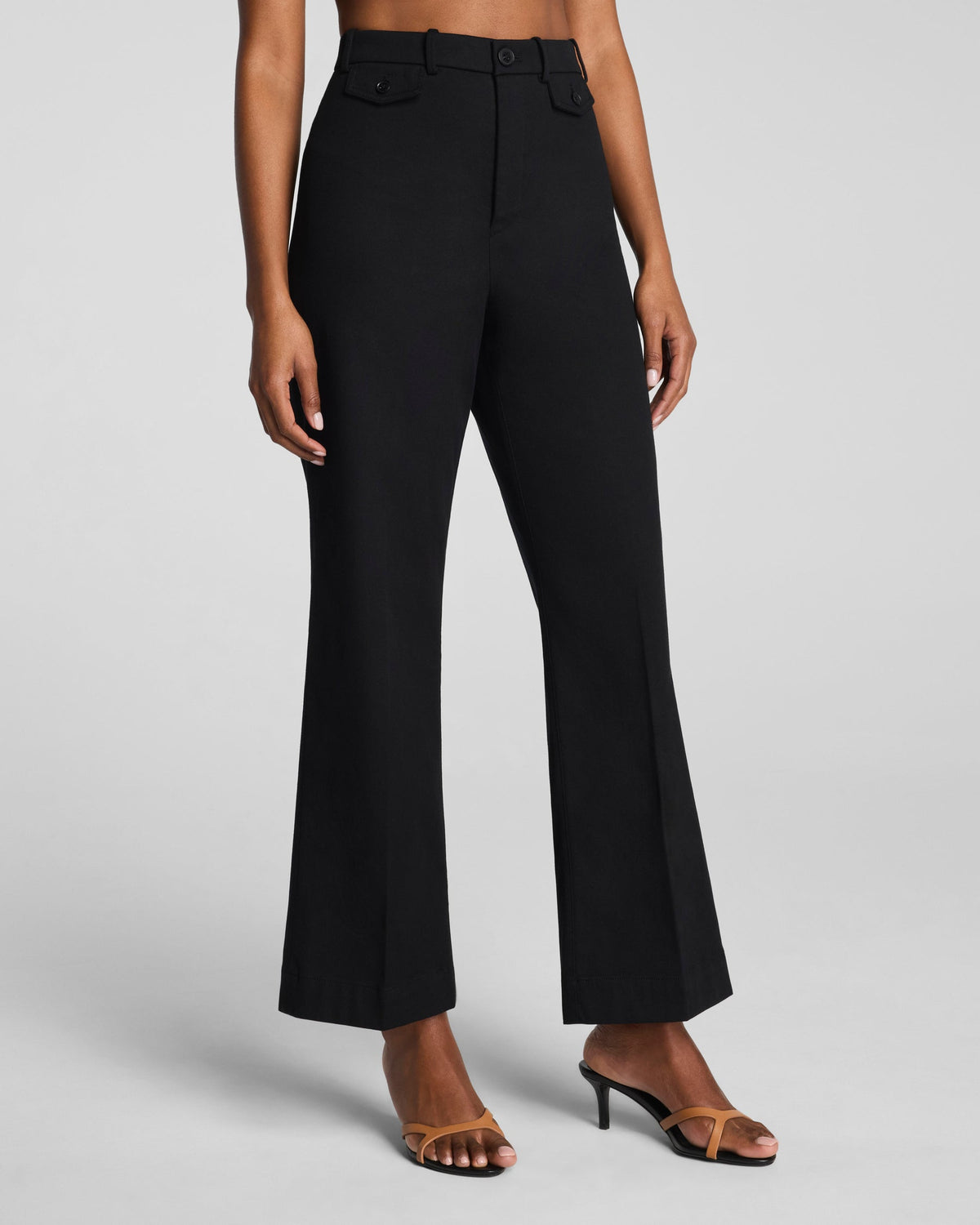 Cropped Easy Flare Pant