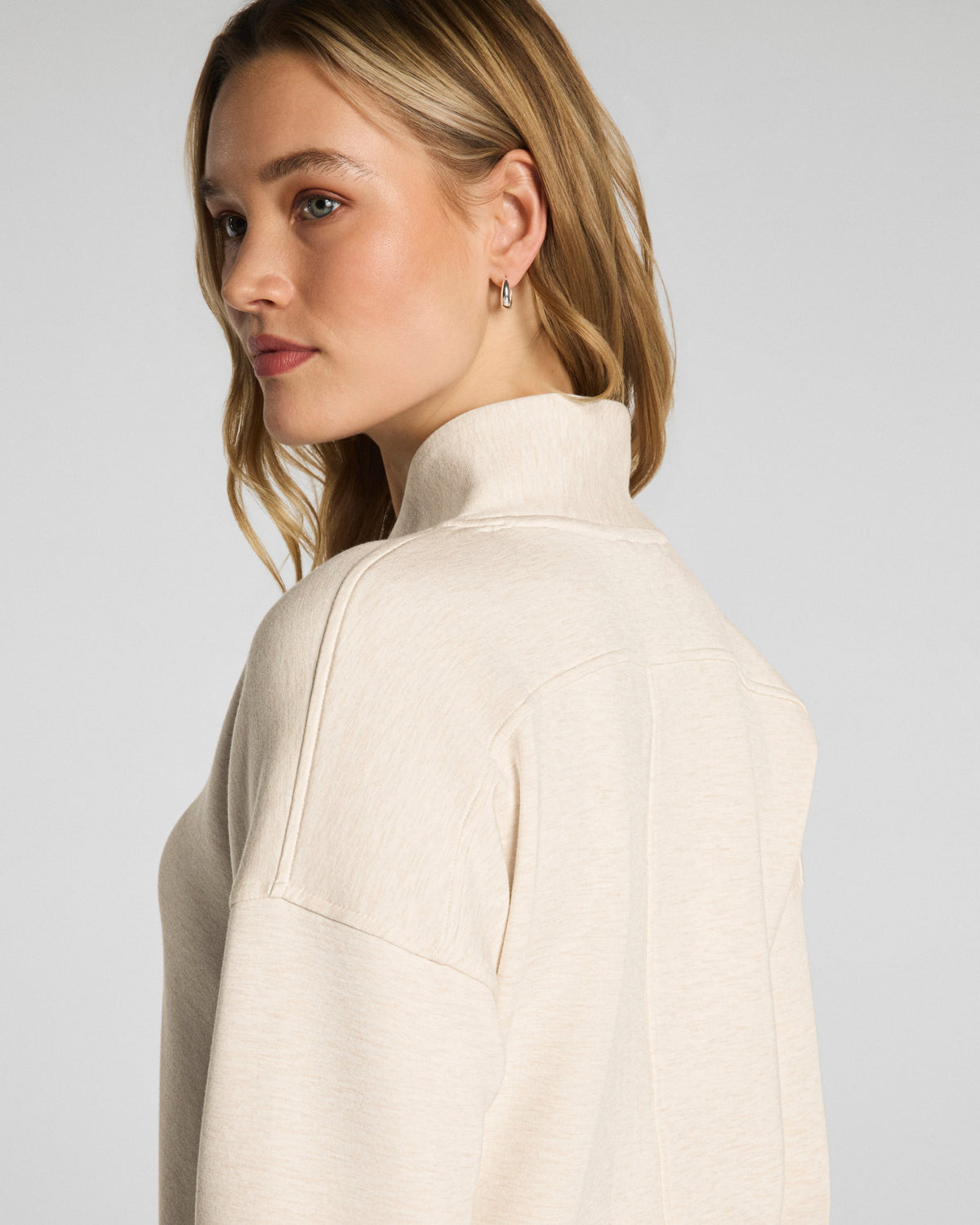 Shawl Collar Half Zip