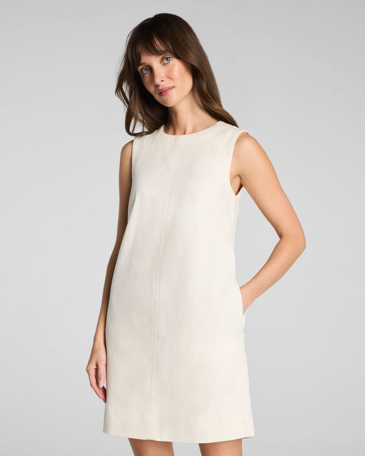 Cotton Linen Mini Dress