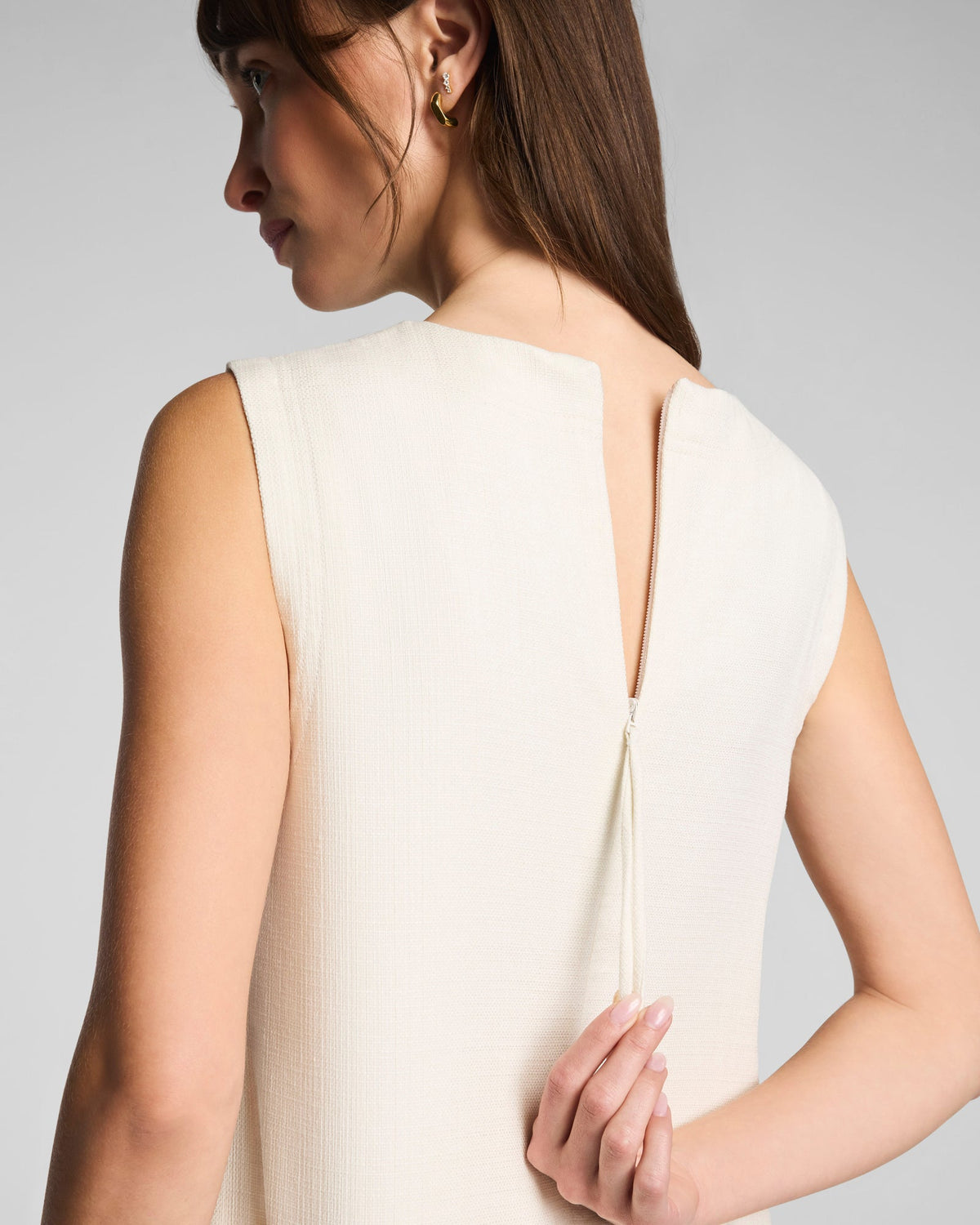Cotton Linen Mini Dress