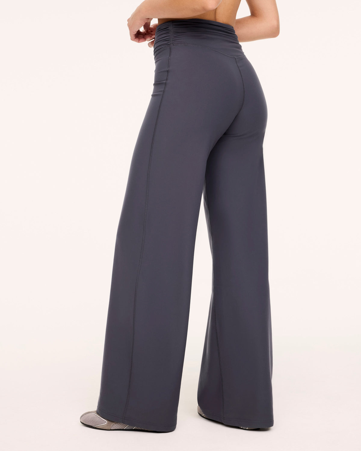 Ruched Wide Leg Pant